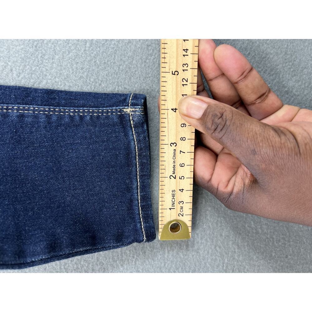 Mudd Women's Jeggings Size 9 Blue Denim High Rise Distressed Stretch New - Picture 7 of 8